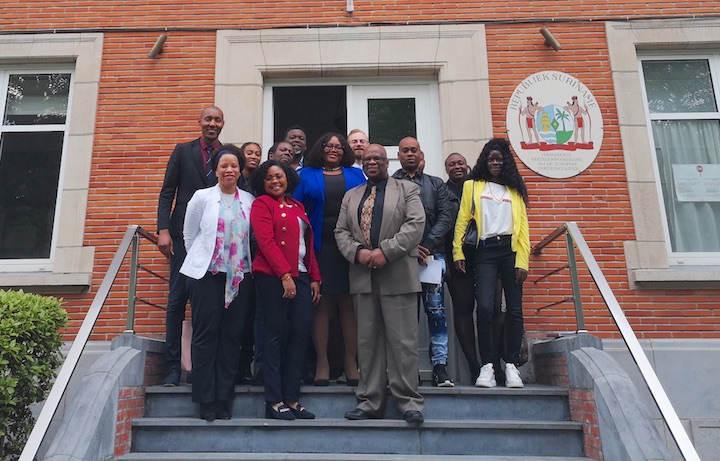 Surinaamse ambassadeur in België ontmoet diaspora-organisaties