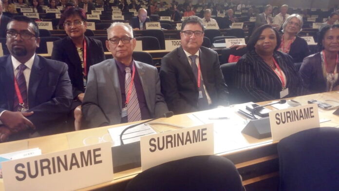 Suriname op historische conferentie van de Internationale Arbeidsorganisatie