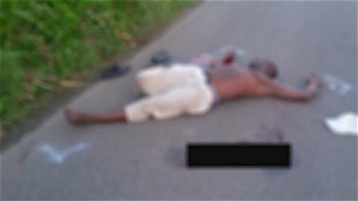 Aangereden man in Suriname dood op de weg achtergelaten