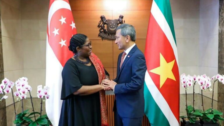 Suriname verstevigt bilaterale relatie met Singapore