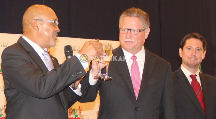 Topman IAMGOLD afgelopen week in Suriname
