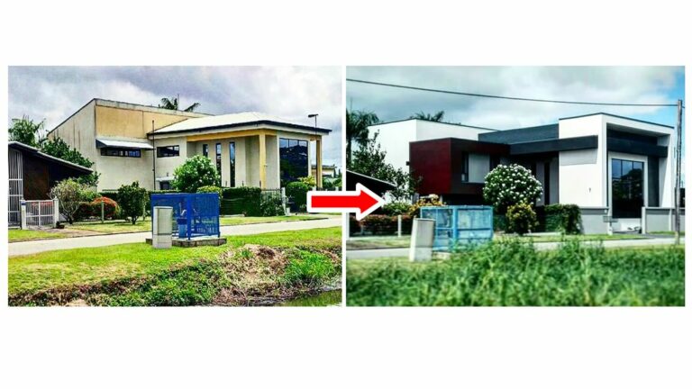 Architect in Suriname renoveert woning en het resultaat is verbluffend