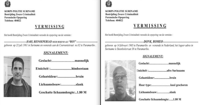 Politie publiceert officieel bericht van vermissing Hari en Donk