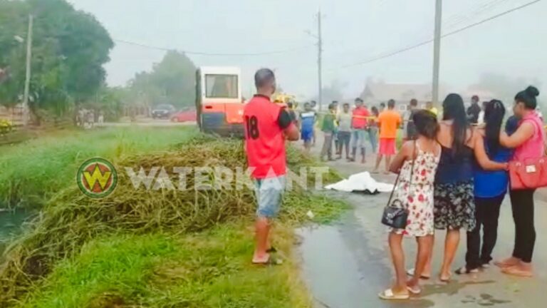 VIDEO: Bestuurder overleden nadat auto over de kop slaat en in trens belandt
