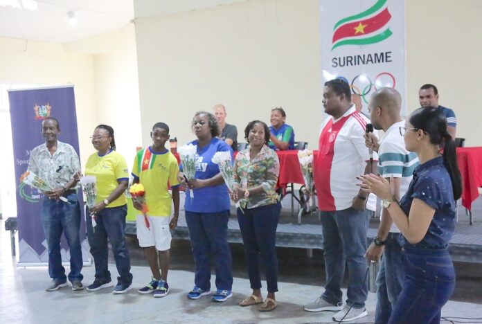 Huldiging Surinaamse medaille winnaars Consude Games