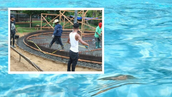 Kinderwaterpark in Paramaribo Zoo krijgt gestalte