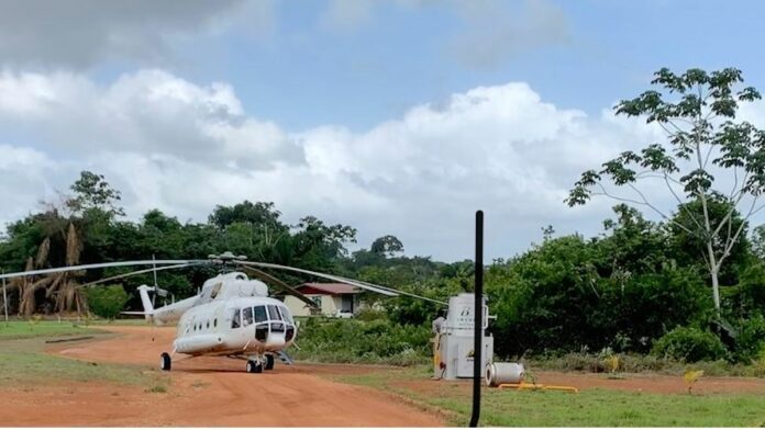 Surinaamse overheid geeft uitleg over inzetten Russische helikopter in Suriname
