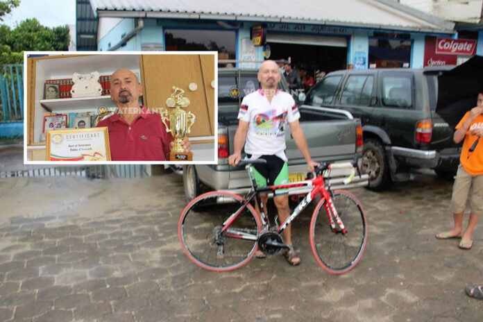 Man die zelfmoord pleegde is bekende 74-jarige Surinaamse wielrenner