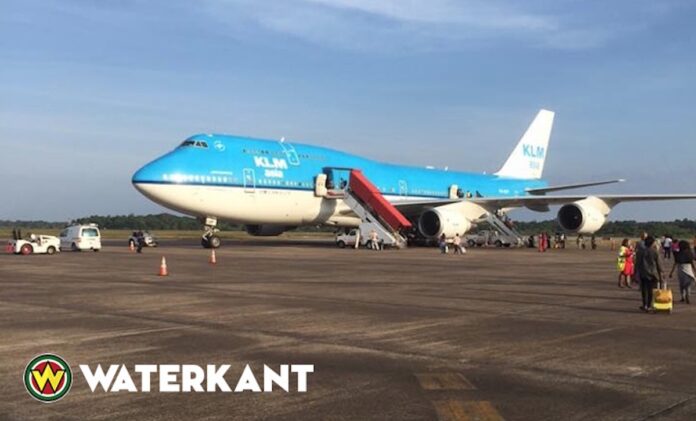 KLM voert laatste vlucht vanuit Suriname uitop 27 maart