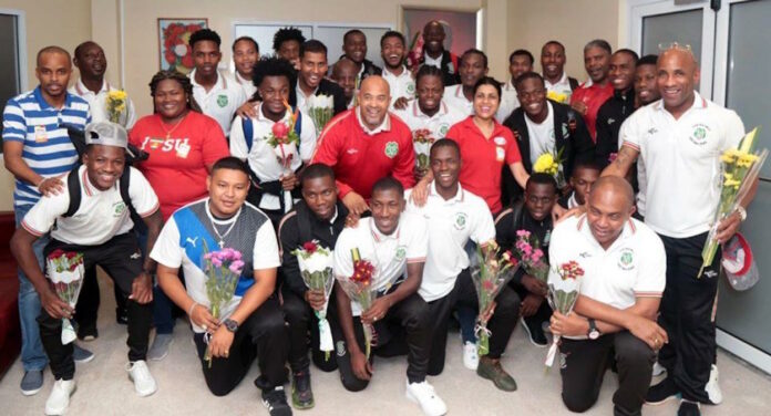 Eerste wedstrijd NATIO in 2020 tegen Grenada op 28 maart