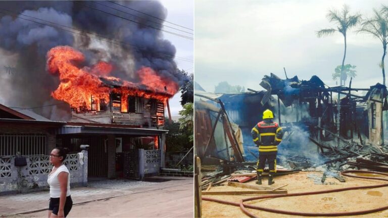 Hoogbouw woning in brand gevlogen te Latour [update]