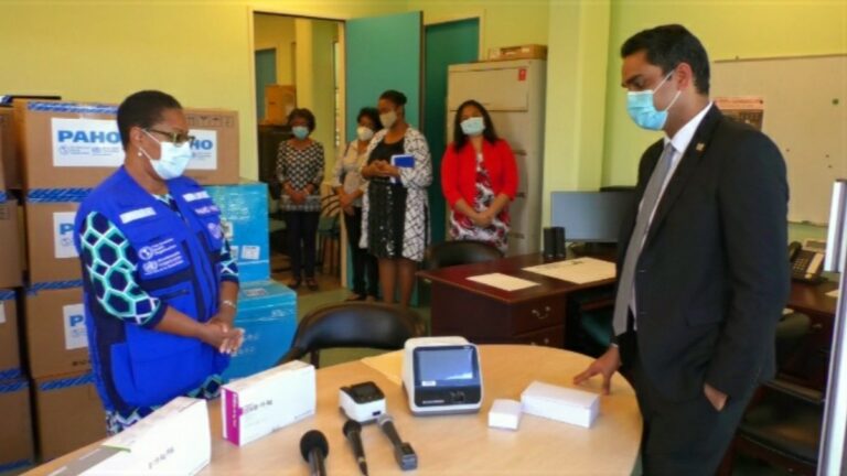 PAHO en WHO ondersteunen Volksgezondheid met testkits
