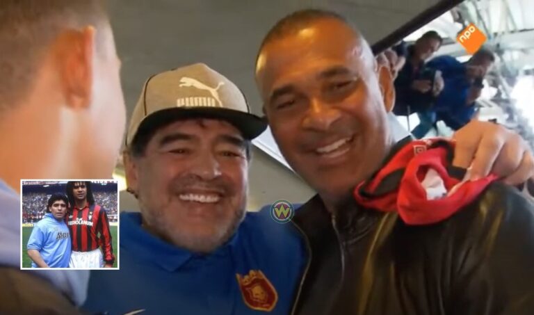 Ruud Gullit aangeslagen na overlijden Maradona