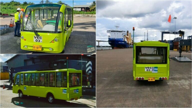 VSH Transport introduceert elektrisch shuttle bus op Nieuwe Haven