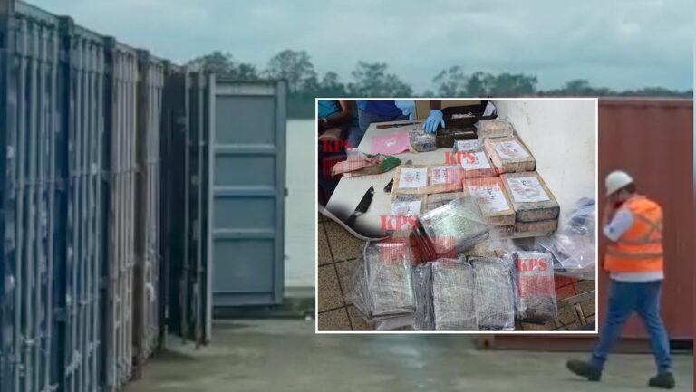 Ruim 140 kg cocaïne in vijf sporttassen op haven Suriname