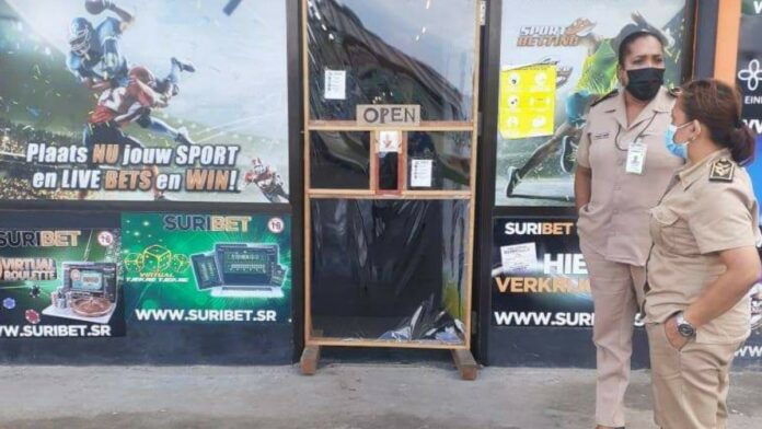Suribetshop in Blauwgrond gesloten tijdens controle