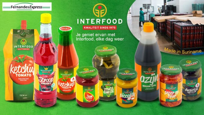 Interfood producten nu ook online te koop via Fernandes Express