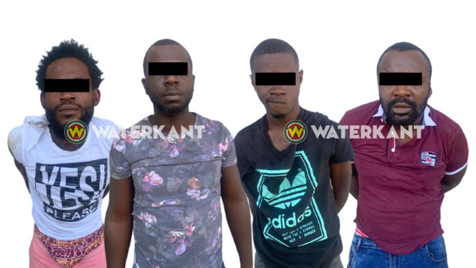 Vier leden van roversbende klemgereden door politie