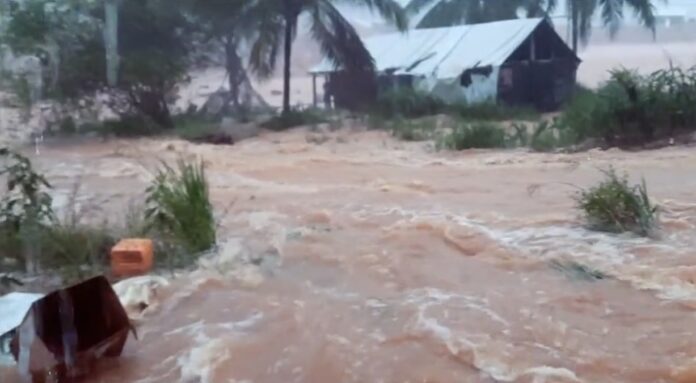 VIDEO: Wateroverlast in delen van binnenland Suriname
