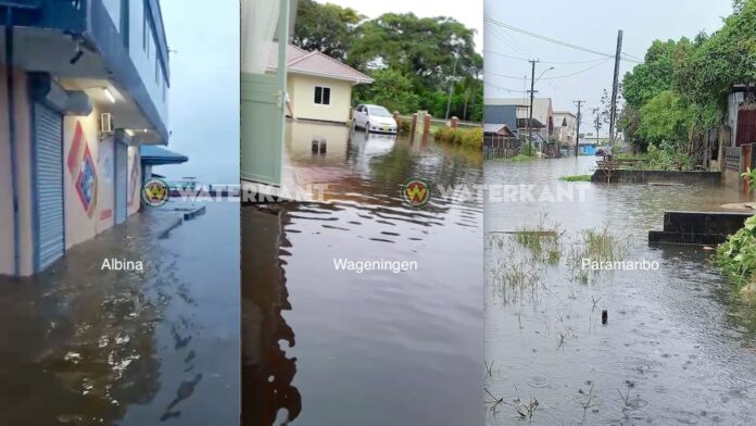 Ernstige wateroverlast in Suriname: regering reserveert SRD 100 miljoen voor hulp