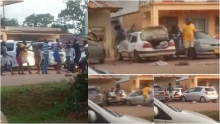 VIDEO: Man rijdt na ruzie in op personen in Moengo