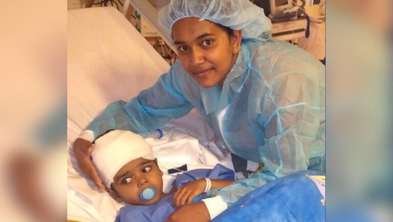 Tegenslag voor 5-jarige zieke Arush; extra operaties nodig