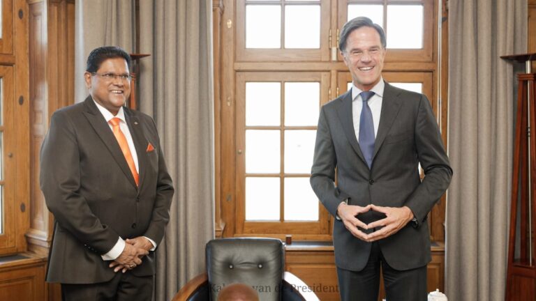 Nederlandse premier Mark Rutte in september naar Suriname