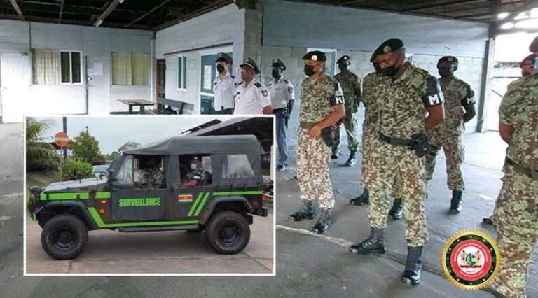 Suriname zet militairen in om politie te ondersteunen bij criminaliteitsbestrijding