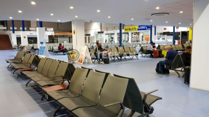 Vertrekhal luchthaven Suriname