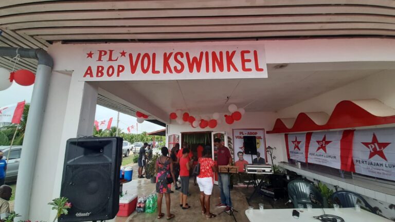 Opening PL/ABOP volkswinkel in Coronie