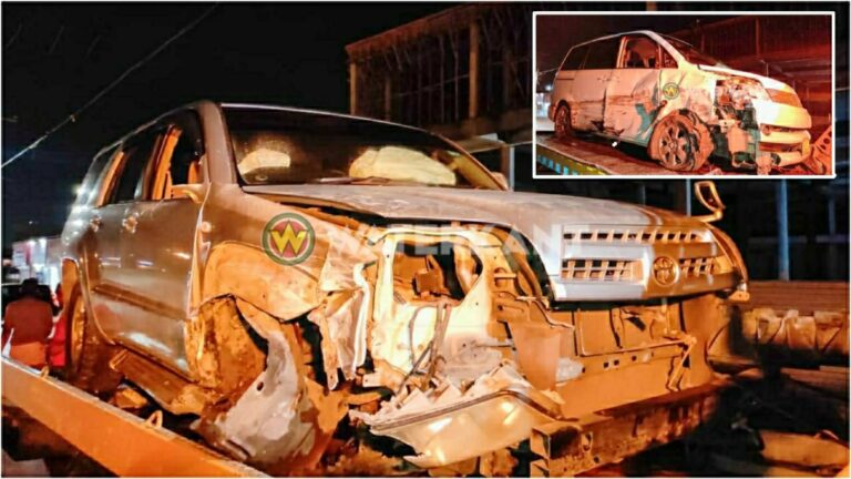Grote schade bij aanrijding na domme inhaalactie bestuurder terreinwagen