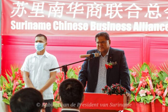 Openingsceremonie Suriname Chinese Business Alliance