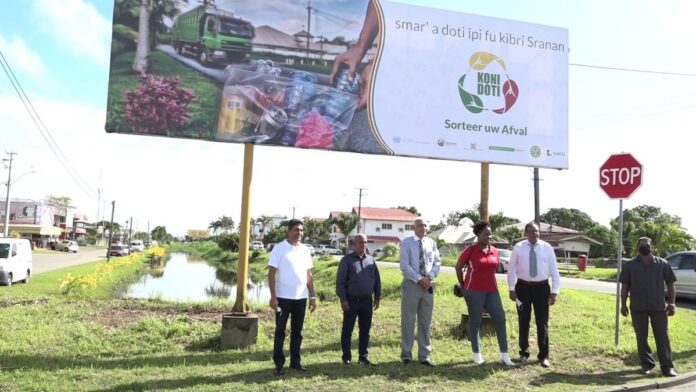 Suriname en VN lanceren afvalverwerkingsproject KONI DOTI