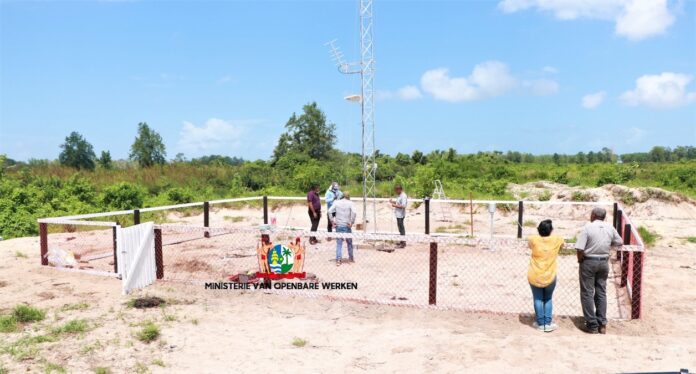Nieuw weerstation Suriname geplaatst te Paramaribo-Noord