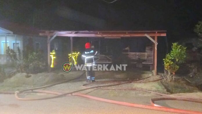 Vakantiewoning Onverwacht volledig uitgebrand