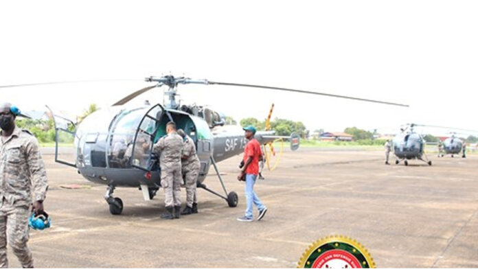 VIDEO: Luchtmacht Suriname weer operationeel met eigen helikopters