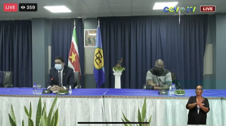 Persconferentie Volksgezondheid over recente COVID-19 ontwikkelingen in Suriname