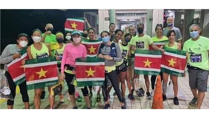 Leden Rotary Clubs in Suriname participeren aan Miami Marathon