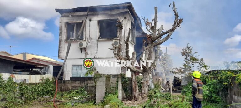 Man overleden bij woningbrand in Suriname
