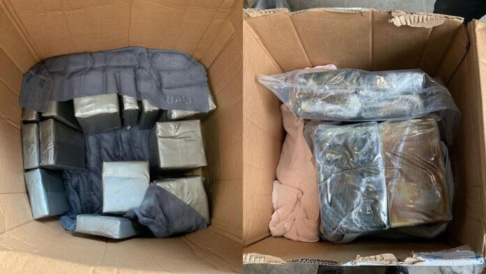 400kg cocaïne in dozen met cadeaus uit Suriname onderschept in Rotterdam