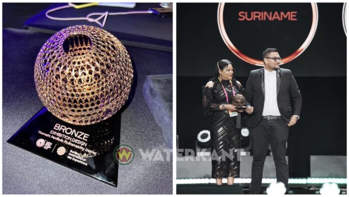 Nog een award voor Suriname op Expo 2020 in Dubai