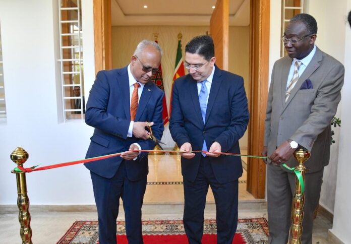Inauguratie diplomatieke vestigingen van Suriname in Marokko