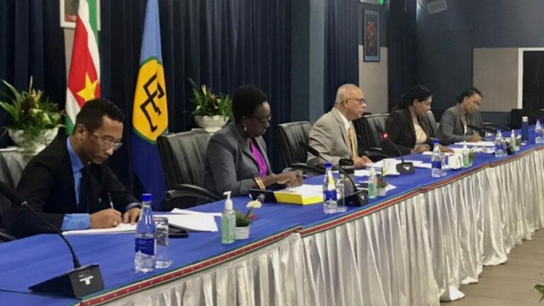 Minister Ramdin leidt vierde internationale ministeriële- en partners bijeenkomst over Haïti