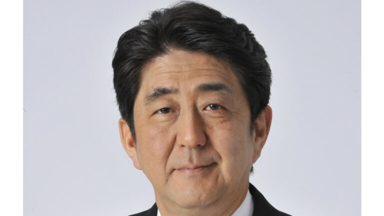 voormalig Premier Shinzo Abe
