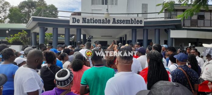 demonstratie Suriname