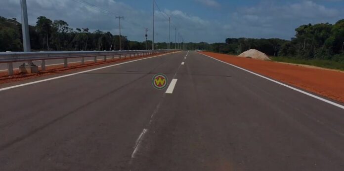 D.D. Bouterse highway in Suriname