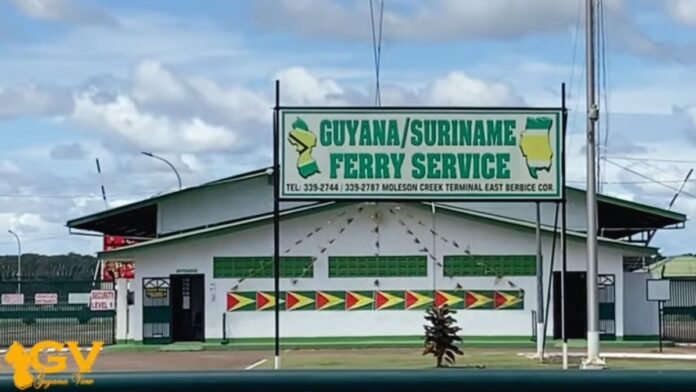 Ferry-Guyana-Suriname