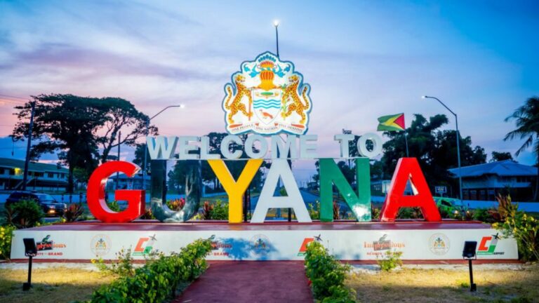 Guyana noteert in vijf maanden toeristen toename van 103%