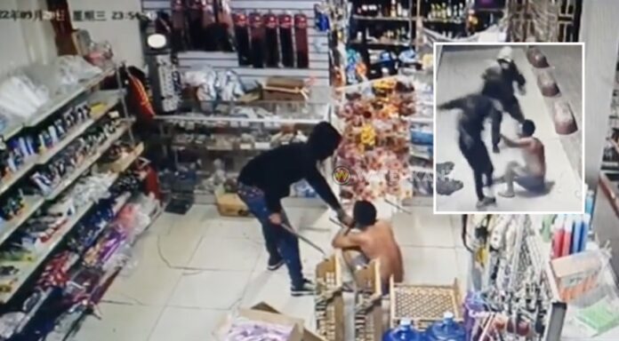 VIDEO: Chinese winkelier ernstig mishandeld bij brute roofoverval