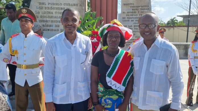Boodschap van eenheid en samenwerking door Suriname en Barbados in Cuba